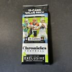 Panini Chronicles Football 2020 Cello Value Pack NFL 15 Trading Card New Sealed