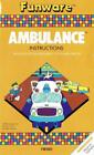 EXTREMELY RARE TI-99/4A AMBULANCE ON 5.25 DISK  FW 1005 FUNWARE WITH INSTRUCTION