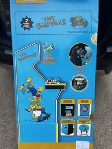 Arcade1up The Simpsons 30th Edition Arcade Machine with Stool - SIM-A-01251 NEW!