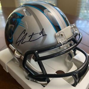 Cam Newton Autographed Signed Carolina Panthers Mini Helmet Cam Newton Hologram