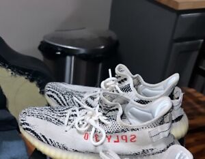 Size 11 - adidas Yeezy 350 V2 Zebra Boost White