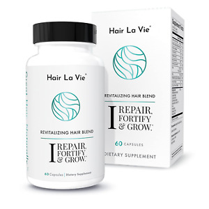 Hair La Vie Revitalizing Blend Hair Vitamins with Biotin Collagen and Saw Pal...
