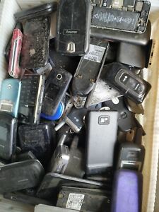 New ListingLot of  10pcs  Assorted Cell Phones For Parts, Scrap or Gold Recovery