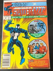 Web of Spider-Man 35 Marvel 1987 Newsstand Edition
