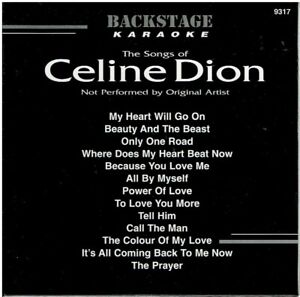 Celine Dion Karaoke CDG 13 Songs TELL HIM My Heart Will Go On POWER OF LOVE
