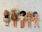 Vintage 1960’s Hasbro Dolly Darlings Lot of 5 Dolls (Lot 1)