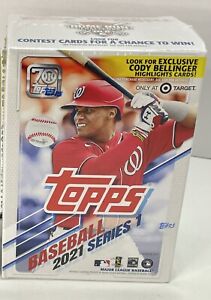 2021 Topps Series 1 Baseball Blaster Box Target Exclusive New Sealed 99 Cards