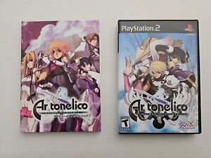 Ar Tonelico: Melody of Elemia PS2 Playstation 2 With Artbook Game Case Manual