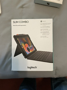 Logitech Slim Combo Keyboard Case - 920009040-For ipad 5th and 6th generation