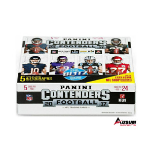 2017 Panini Contenders Football Factory Sealed Trading Cards 24-Pack Hobby Box