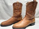 Ariat 35503 Men's 11 D Tan Marbled Leather Ropers Western Cowboy Pull On Boots