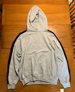 Whispering Smith Vintage New With Tags Gray Hooded Sweatshirt Men's Size L