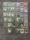 Lot of 34 vintage Jose Canseco Baseball Cards in storage sleeves 1987-1991 Set
