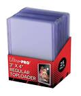 Ultra Pro 35pt 3X4 Clear Regular Toploader 25ct Trading Cards NBA NFL TCG CCG
