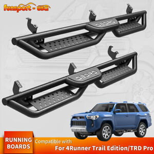 Running Boards for 2014-2024 Toyota 4Runner Trail Edition/SR5/TRD Pro Side Steps (For: 2021 4Runner)