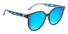 Blenders Eyewear Lady Pacific BE5404 LEXICO Polarized Blue Cat Sunglasses NWT