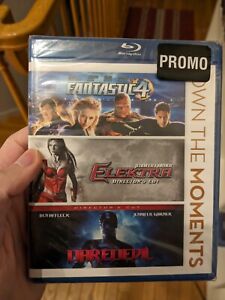 Fantastic 4 Elektra Daredevil Blu Ray Movie Collection SEALED Own The Moments