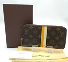 Auth Louis Vuitton Monogram Zippy Wallet Long Wallet M60017 W/Box AA040020