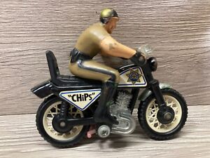 VTG 1978 Fleetwood Toys CHIPS TV Show California Highway Patrol Motorcycle Toy
