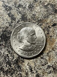 1979 Susan B Anthony D Mark Liberty  - Frank Gasparro ONE DOLLAR U.S. Coin