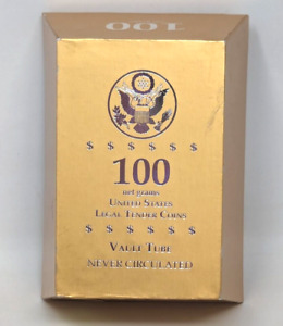 United States Legal Tender 100 Grams James Madison 1 Dollar Coin Vault Tube AB23