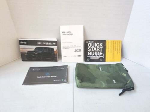 2021 JEEP WRANGLER OWNERS MANUAL USER GUIDE OEM FREE SHIPPING