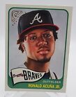 2019 Topps Gallery Heritage Ronald Acuna Jr. HT-4 Braves NRMT-MT Or BETTER