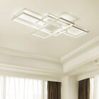 Modern LED Ceiling light Acrylic Chandelier w/ Remote for Bedroom Lamp Dimmable