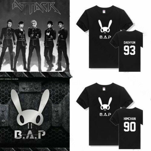 KPOP B.A.P T-shirt 5th Mini Album《CARNIVAL》Tshirt Unisex BAP YOUNG JAE Tee Zelo