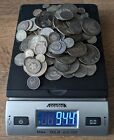 Mixed Lot Of Foreign SILVER Coins 944 Grams Europe Africa Central America