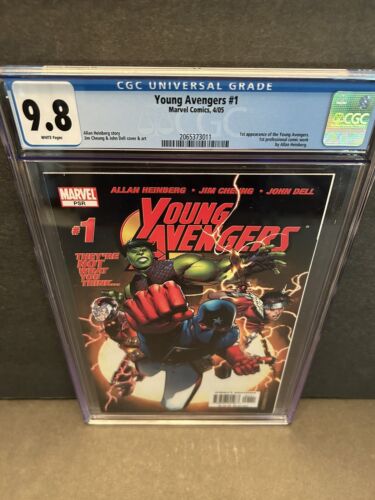 New ListingYoung Avengers 1 CGC 9.8 Kate Bishop, 1st Appearance Of The Young Avengers!
