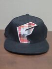 Famous Stars And Straps Flex Fit Fitted Hat S/M  Black W/ Large Red Logo FSAS