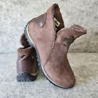 SOREL Nicolet Thinsulate Waterproof Boots Suede Shearling Brown  Womens Size 7