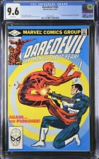 Daredevil #183 (1982) Key 1st Meeting with Punisher/ Frank Miller CGC 9.6 BX705
