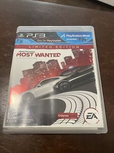 Need for Speed : Most Wanted Limited Edition / PS3 PLAYSTATION 3 / CIB W. Manual