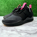 Nike Free RN CMTR 2018 Black Pink Blast Running Shoes Women Size 8 Athletic