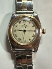 Rolex Oyster Perpetual Bubbleback 14K/Stainless Steel Watch 3133 with bracelet