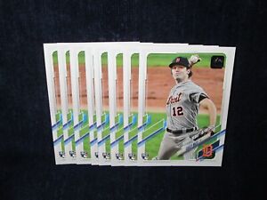 (8) 2021 Topps Update Rookie Lot Casey Mize #US63