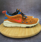 Nike Free Run Trail 5.0 Shoes Mens Size 10 CW5814-201 Orange Running Sneakers