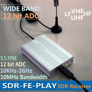SDR-FE-PLAY 10KHz to 2GHz HF UHF VHF UV Wideband Full SDR RF Spectrum Stereo