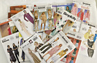 Vogue Butterick Simplicity McCall's Sewing Patterns Lot of 22 Women's Clothes