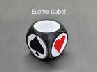 Euchre/Pinochle/Trump Marker Cube/Dice Makes a Great Gift For Euchre Players