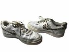 Nike Court Vision Womens Size 7.5  Shoes White Classic Low Top Trainer Sneakers