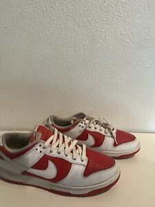 Size 9.5 - Nike Dunk Low Championship Red