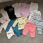 14 Pc Mixed Lot Of 0-3 Months Infant Baby Girl Clothes Mixed Brands