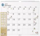 Midori 31286006 2024 Calendar Wall Hanging Large Ojisan Print From Japan