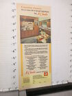 newspaper ad 1961 ST CHARLES country charm custom kitchen cabinets counters