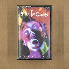 ALICE IN CHAINS Cassette Tape FACELIFT 1990 90s VTG Rock Grunge MAN IN THE BOX