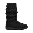 UGG Women's Classic Cardi Cabled Knit Black SIZE 7 (160.00)