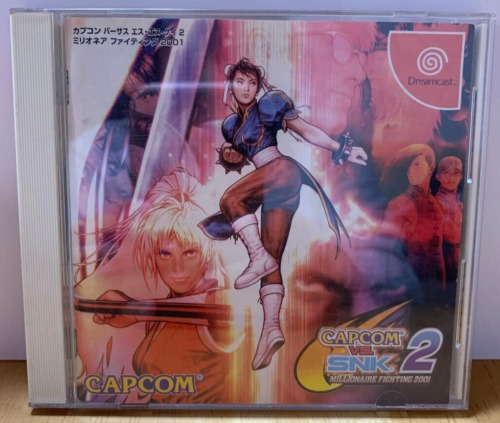 Capcom vs. SNK 2 Millionaire Fighting 2001 Dreamcast DC from Japan Free Shipping